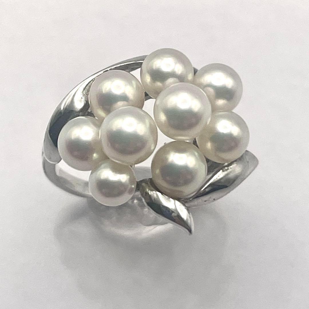 希少✨皇室御用達 MIKIMOTO ミキモト ベビーパールリング 指輪 7号