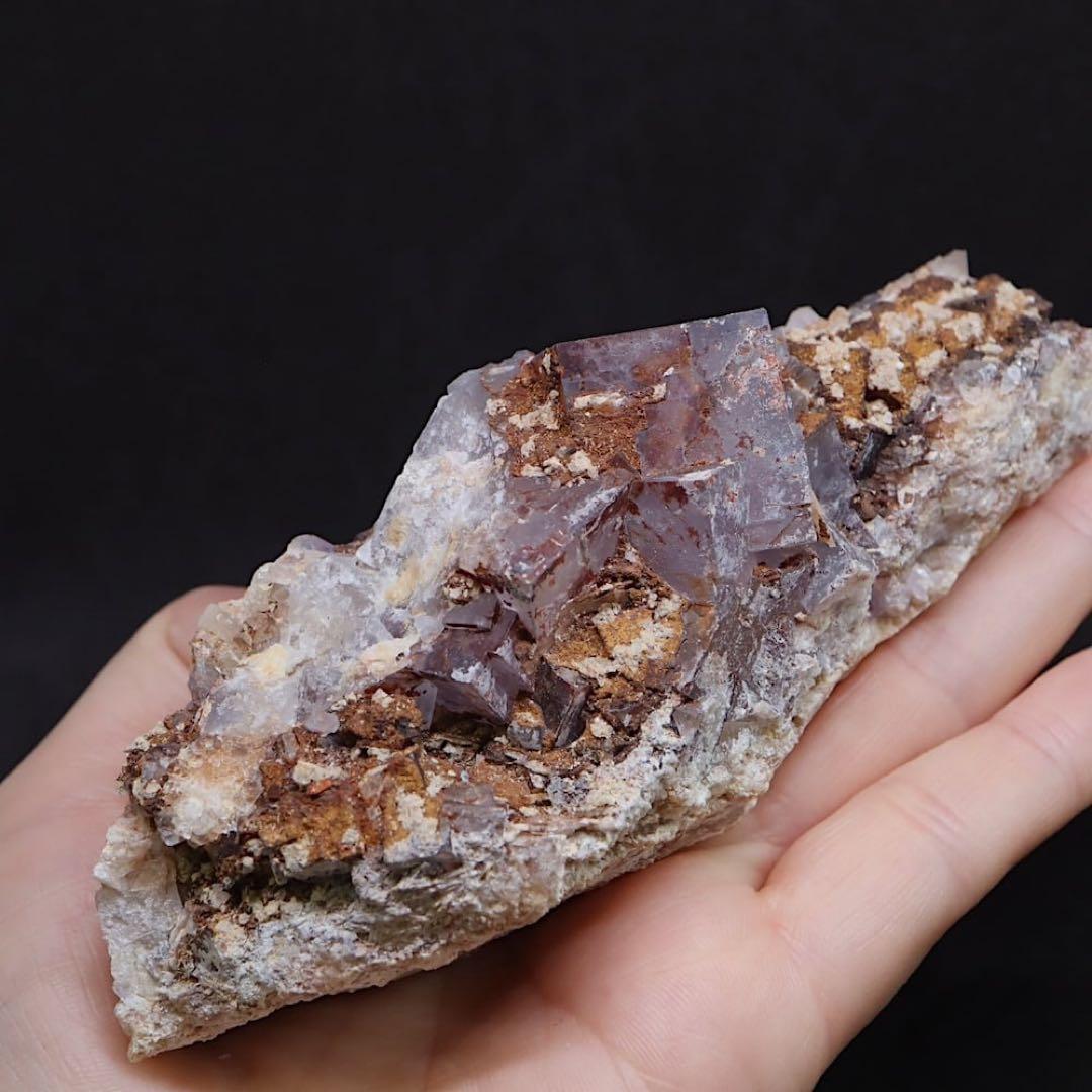 蛍石 ニューメキシコ フローライト 原石 280.7g FL390　鉱物　天然石