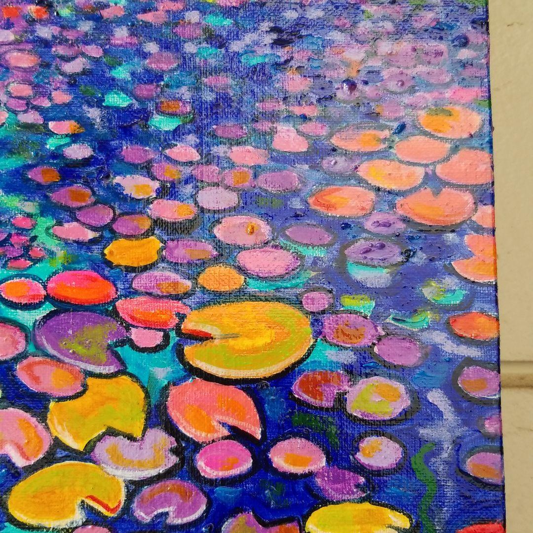 油絵 やまちゃん様専用 睡蓮
