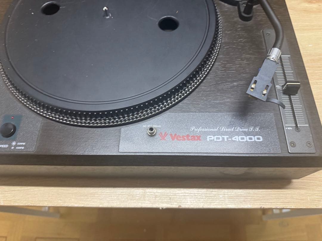 VESTAX ベスタクス PDT-4000 ドライブ ターンテーブル レコード Vestax