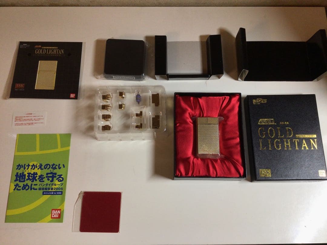 リ*ー様 BANDAI 超合金魂 ゴールドライタン　18金メッキ GXー32