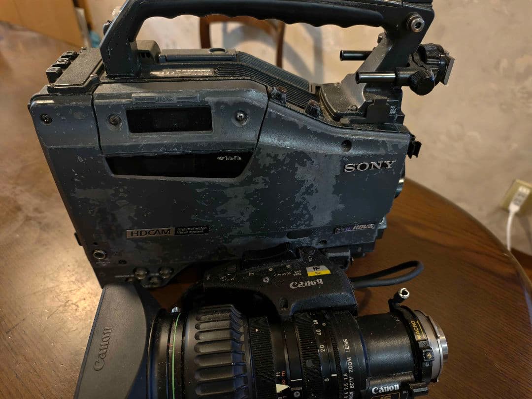 SONY HDW-750 Canon YJ19ズームレンズ セット 放送用 B4
