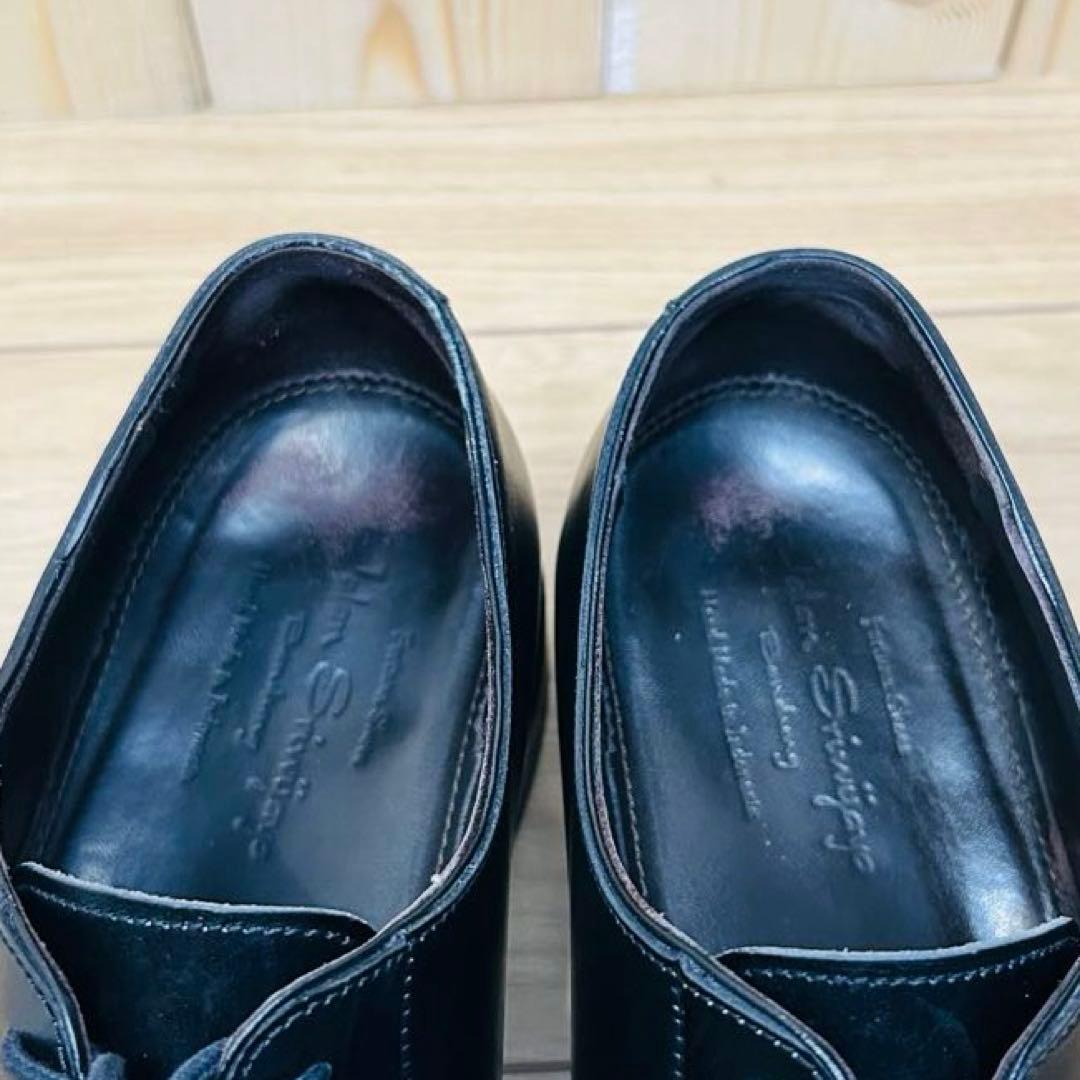 【極美品】ジャランスリウァヤ EDWARD プレーントゥ 黒 7.5 ダイナイト