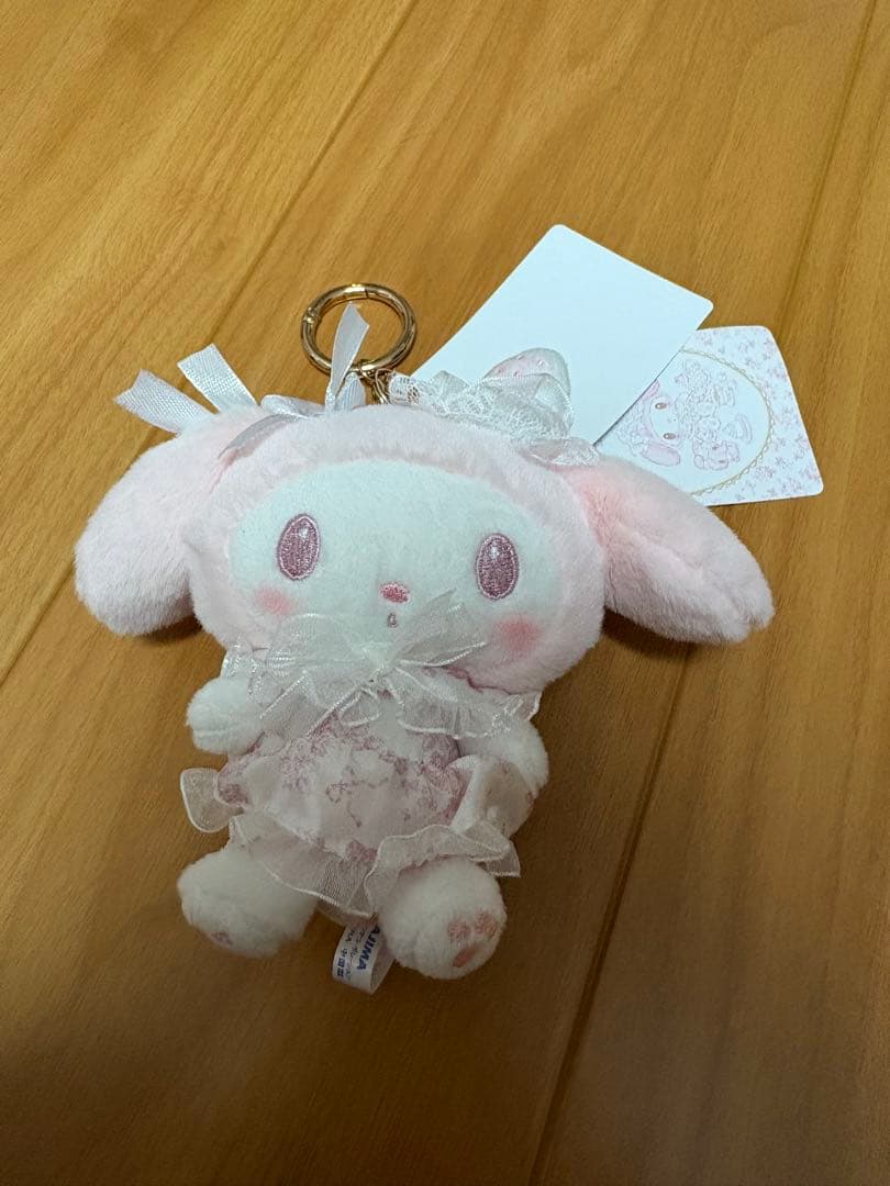 マイメロディ 白いちごのティータイム ぬいぐるみマスコット