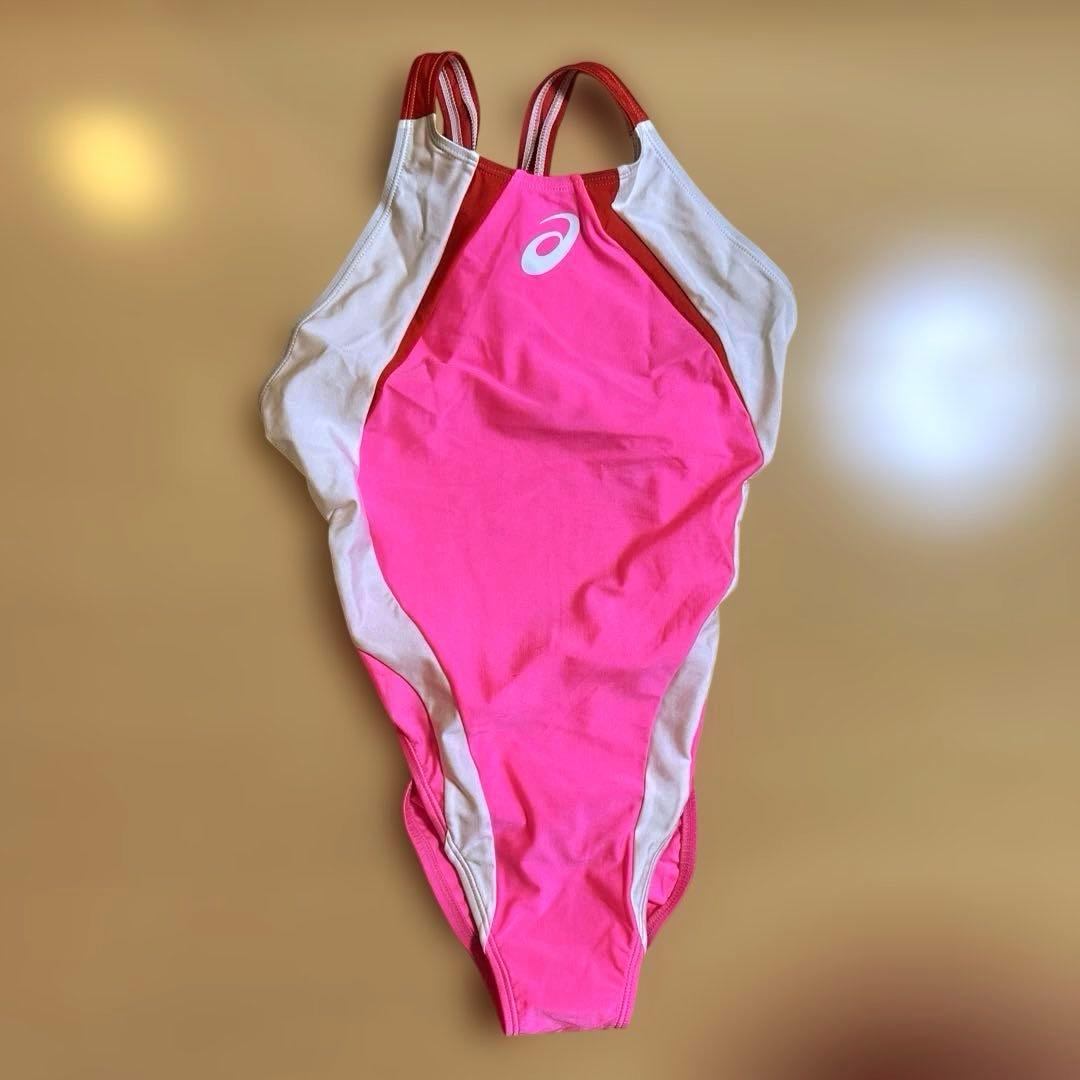 極美品 asics ハイドロCD ワンピース 競泳水着 ハイレグ 廃盤 激レア