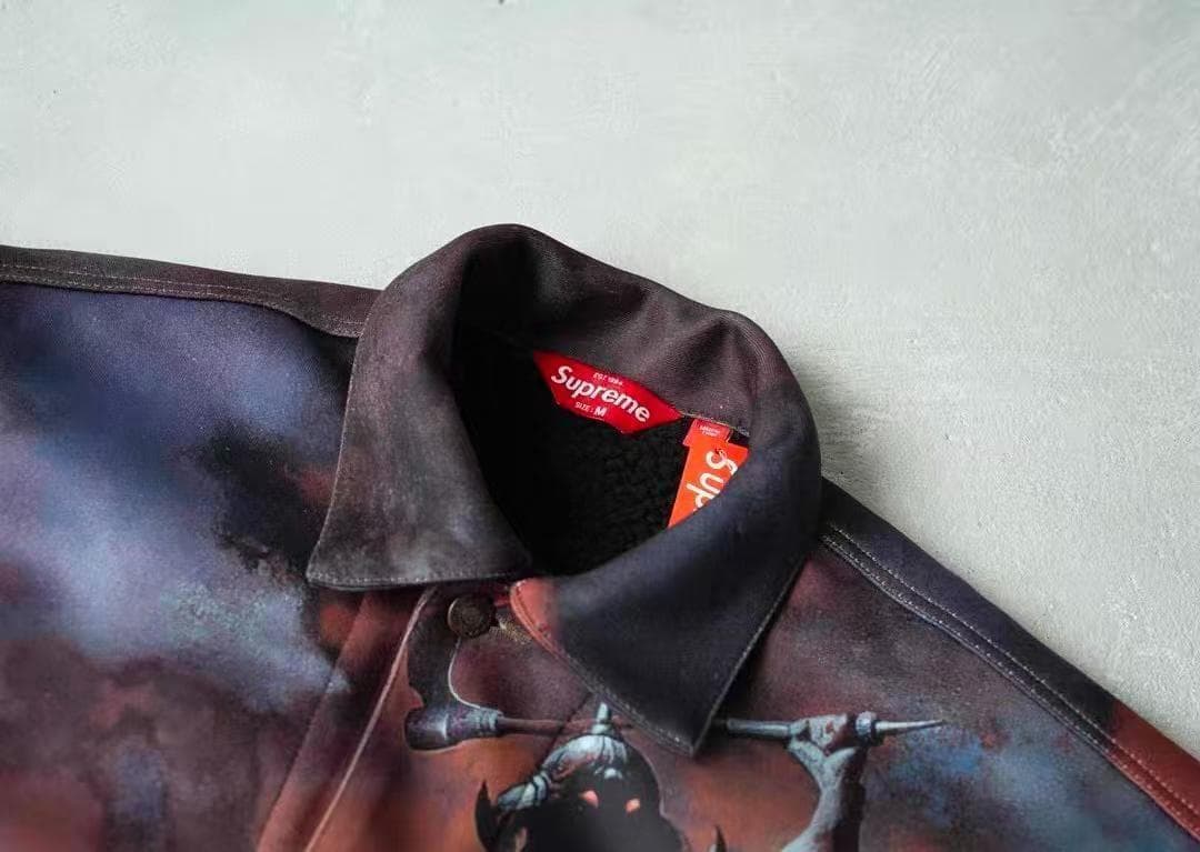 美品✨Supreme騎士とドラゴン グラフィックジャケット