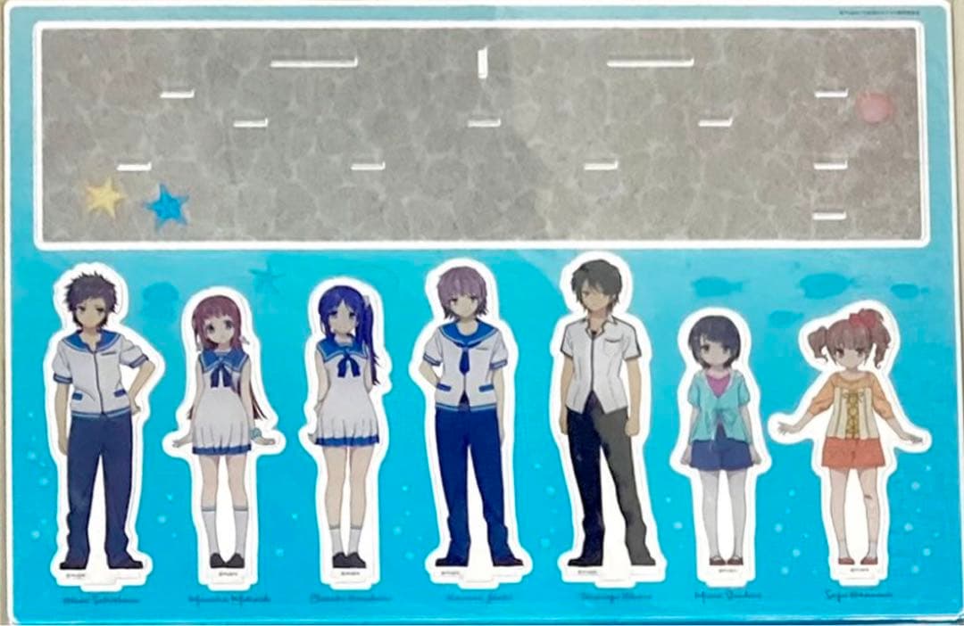 凪のあすから くじ引き堂 くじ S賞 アクリルジオラマ アクリルスタンド 未開封