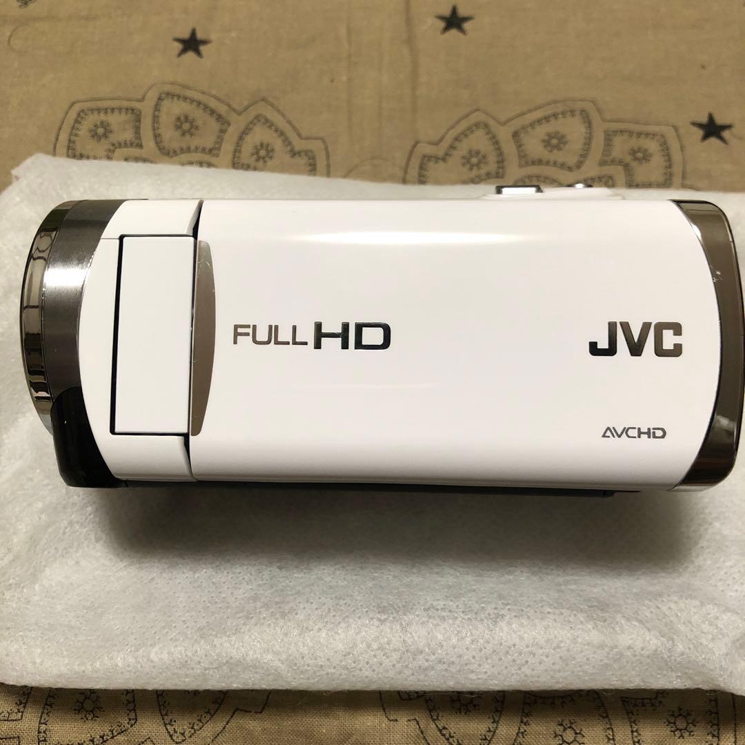 美品 JVC Everio GZ-E117 バッテリー2個付 ビデオカメラ