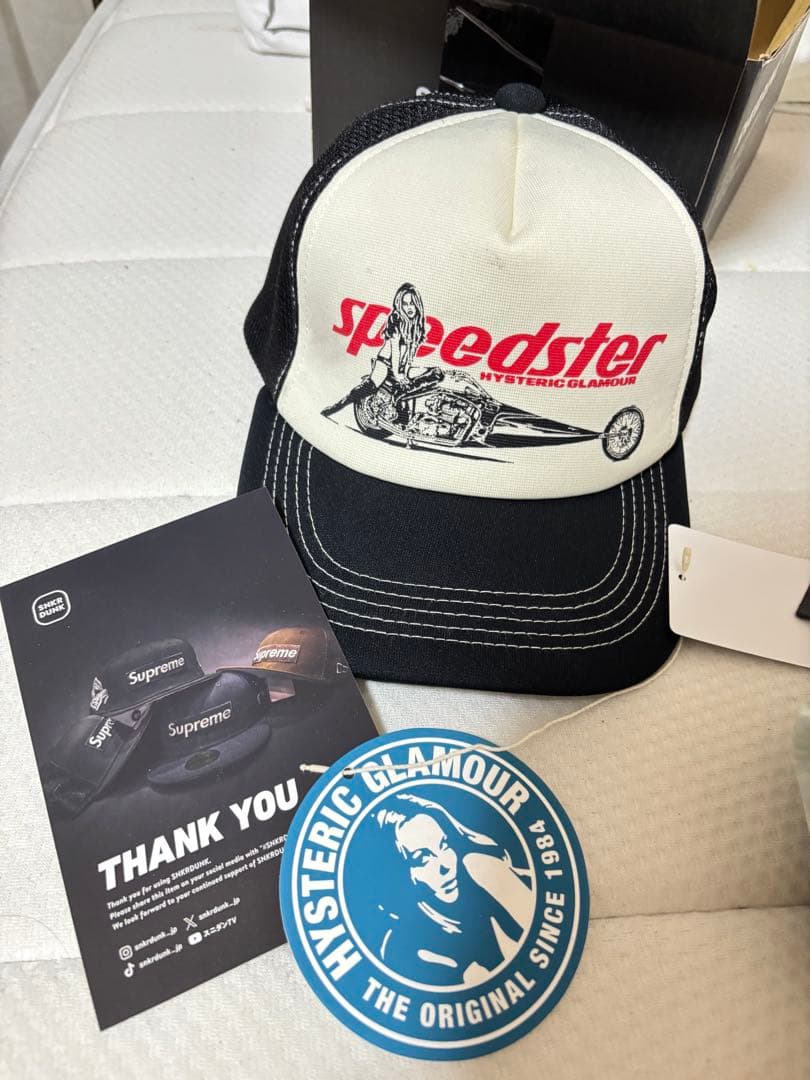 HYSTERIC GLAMOUR Speedster キャップ HYSTERIC GLAMOUR speedster
