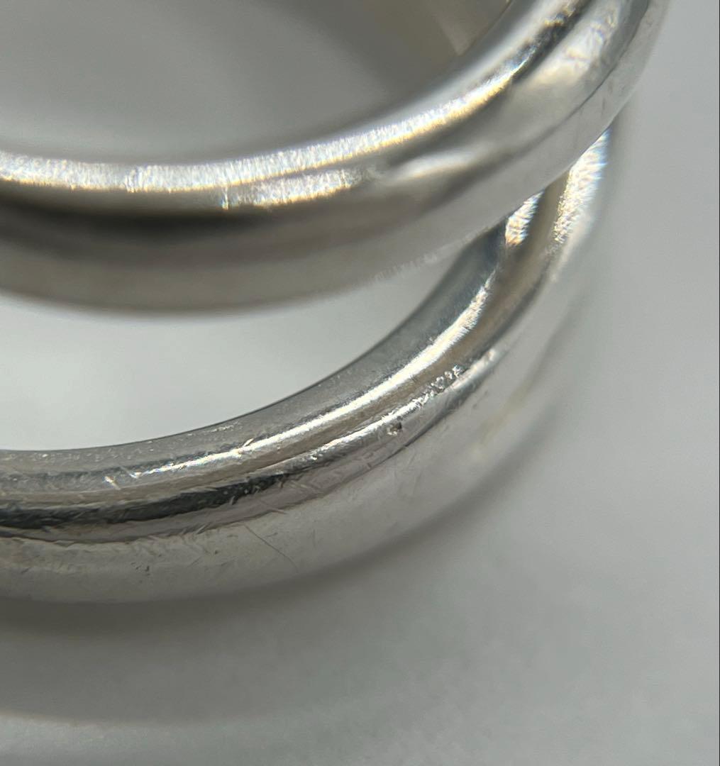 ティファニー TIFFANY ダイアゴナルリング 12号 SV925