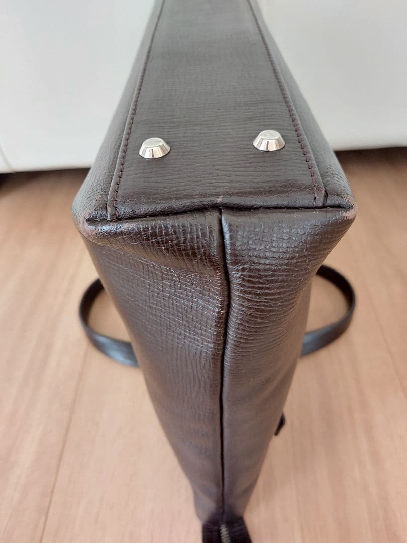 PORTER　ダークブラウン　 レザー ビジネスバッグ