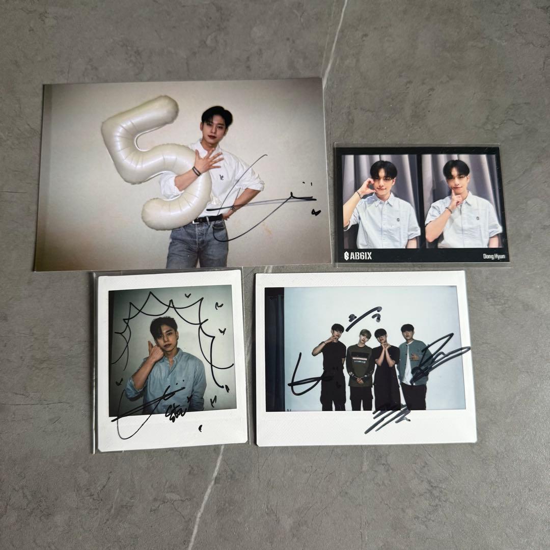 ab6ix サインポラ ポラロイド チェキ