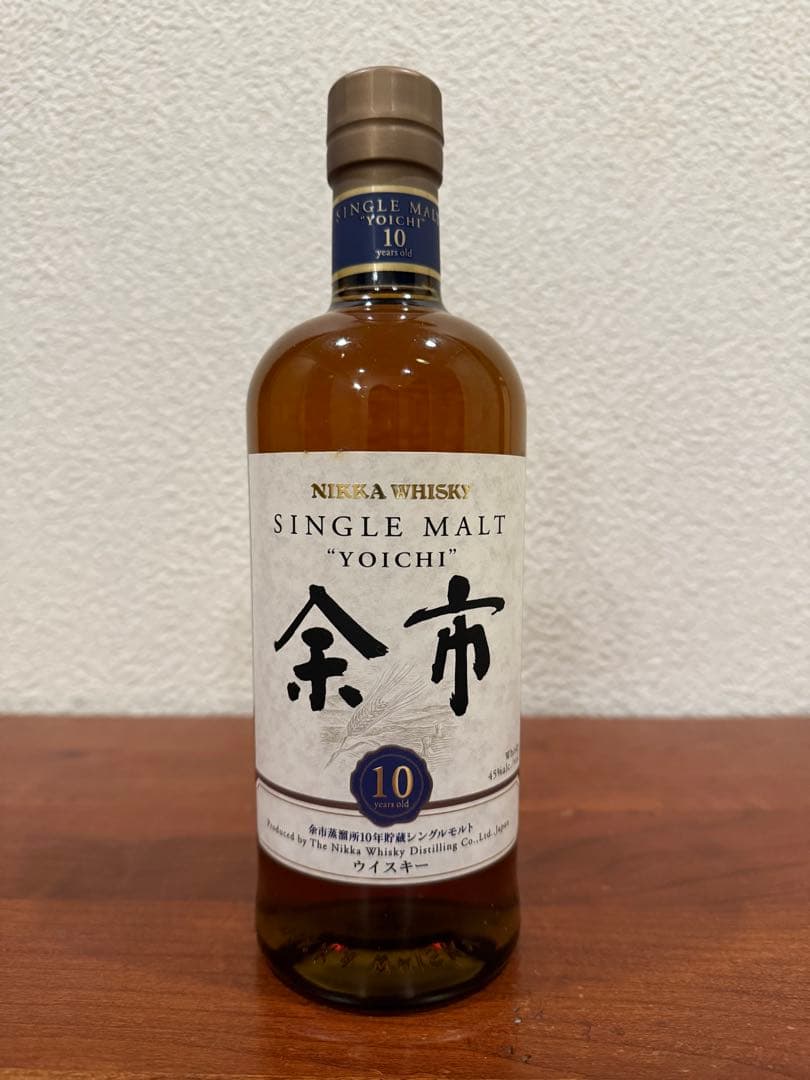 余市10年 700ml 化粧箱付 未開栓 ニッカ ウイスキー シングルモルト