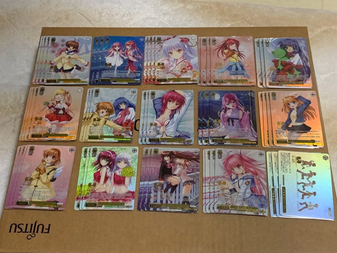 ヴァイスシュヴァルツ　Key 25th Anniversary ほぼPRR4コン ヴァイスシュヴァルツkey 25th AnniversaryPRR全種4コン ヴァイス key