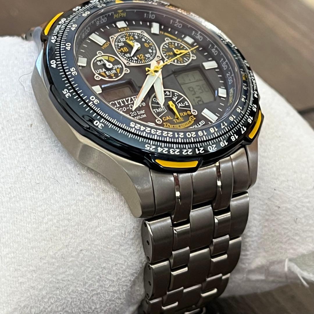 【美品】シチズン プロマスター エコ・ドライブ ブルーエンジェルス