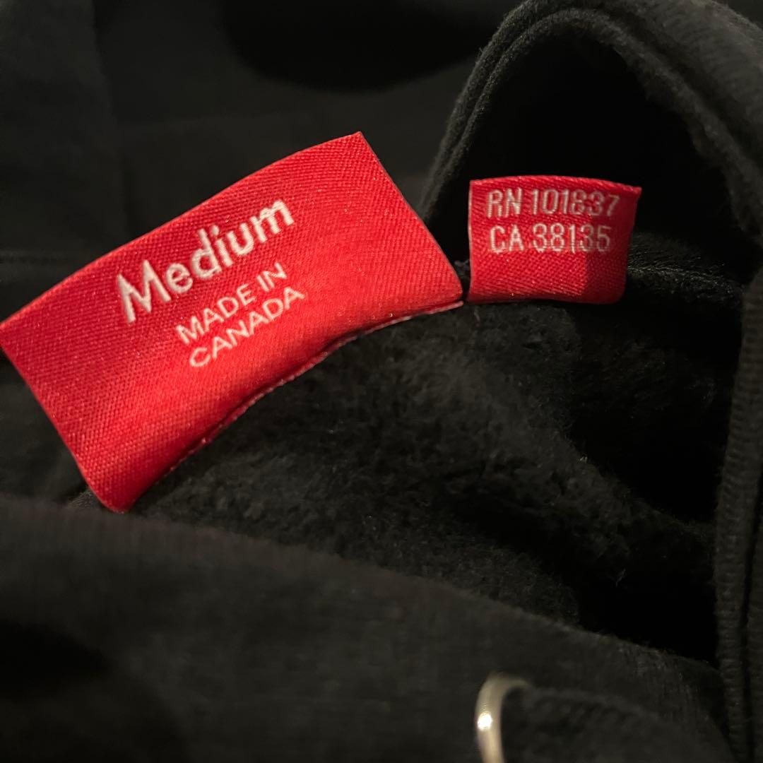 Supreme シュプリームBOX ブラック フーディー Mサイズ