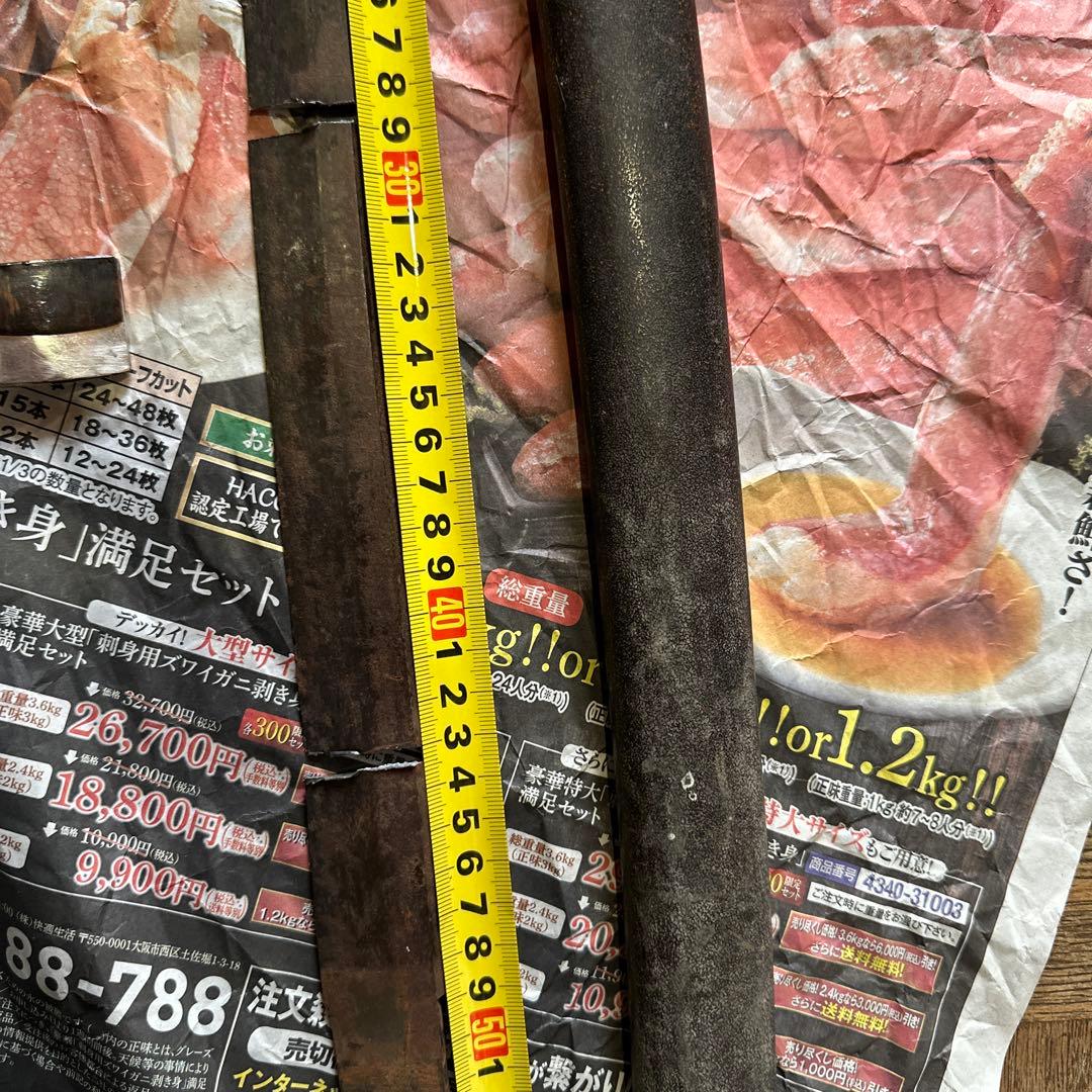 合法サイズの残欠