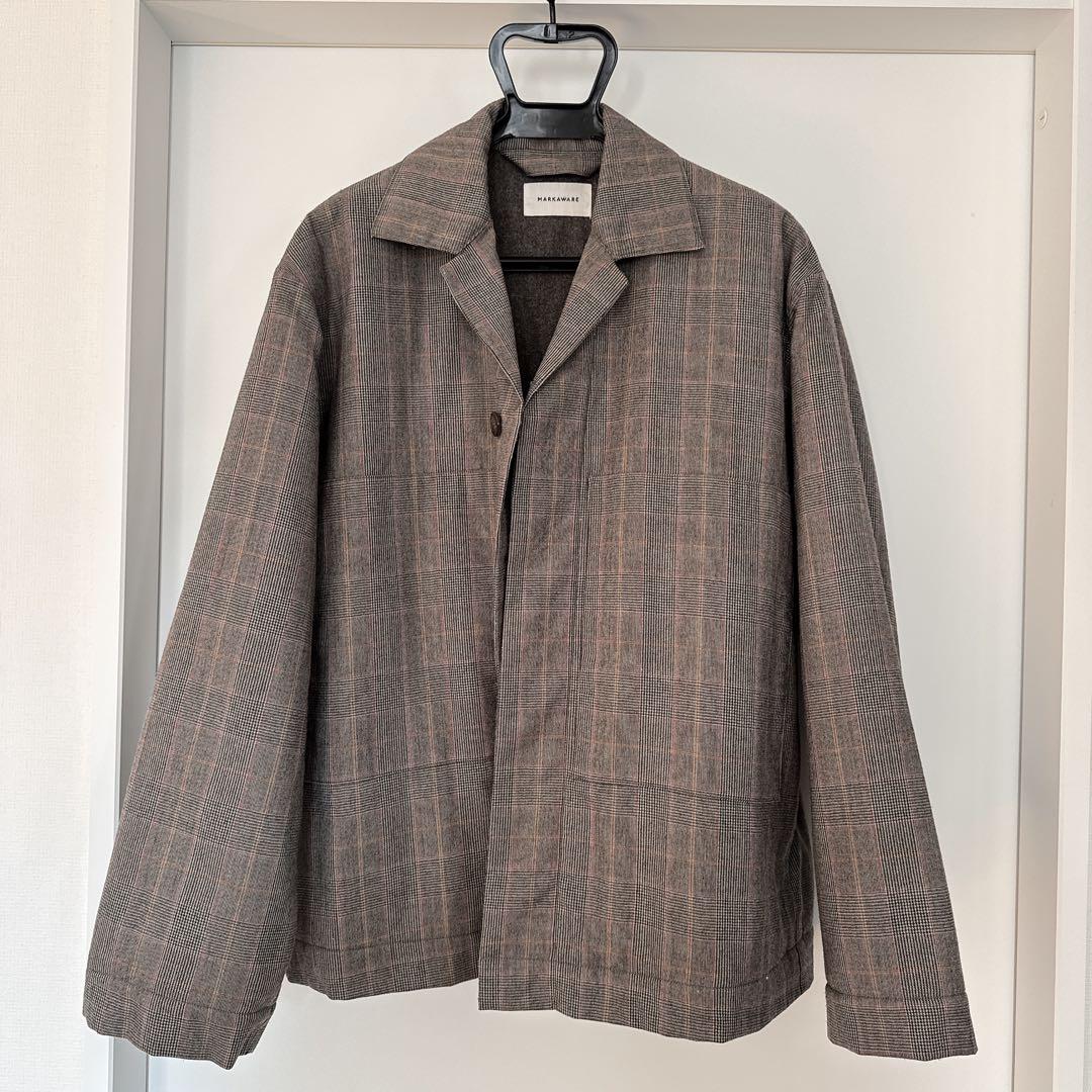 ✳︎Glencheck Flannel UtilityShirts マーカウェア