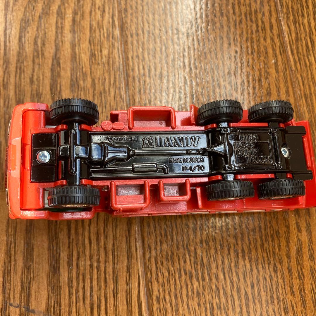 値下げトミカダンディダンプ　 三菱　CANTER 日野ダンプカー赤　2個セット