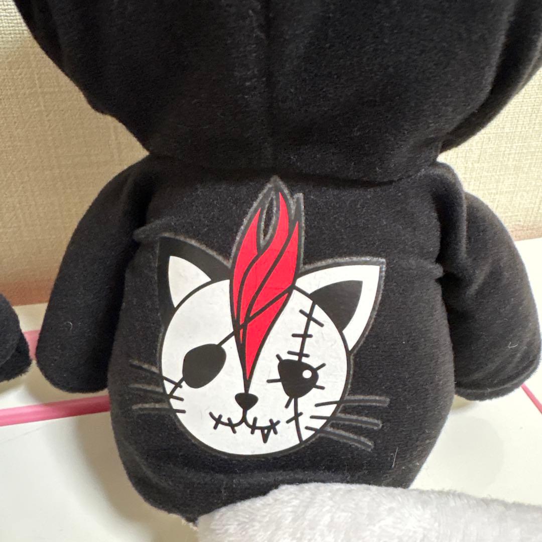 HANGRY &ANGRY ぬいぐるみ④　ハングリーアングリー　パーカー黒