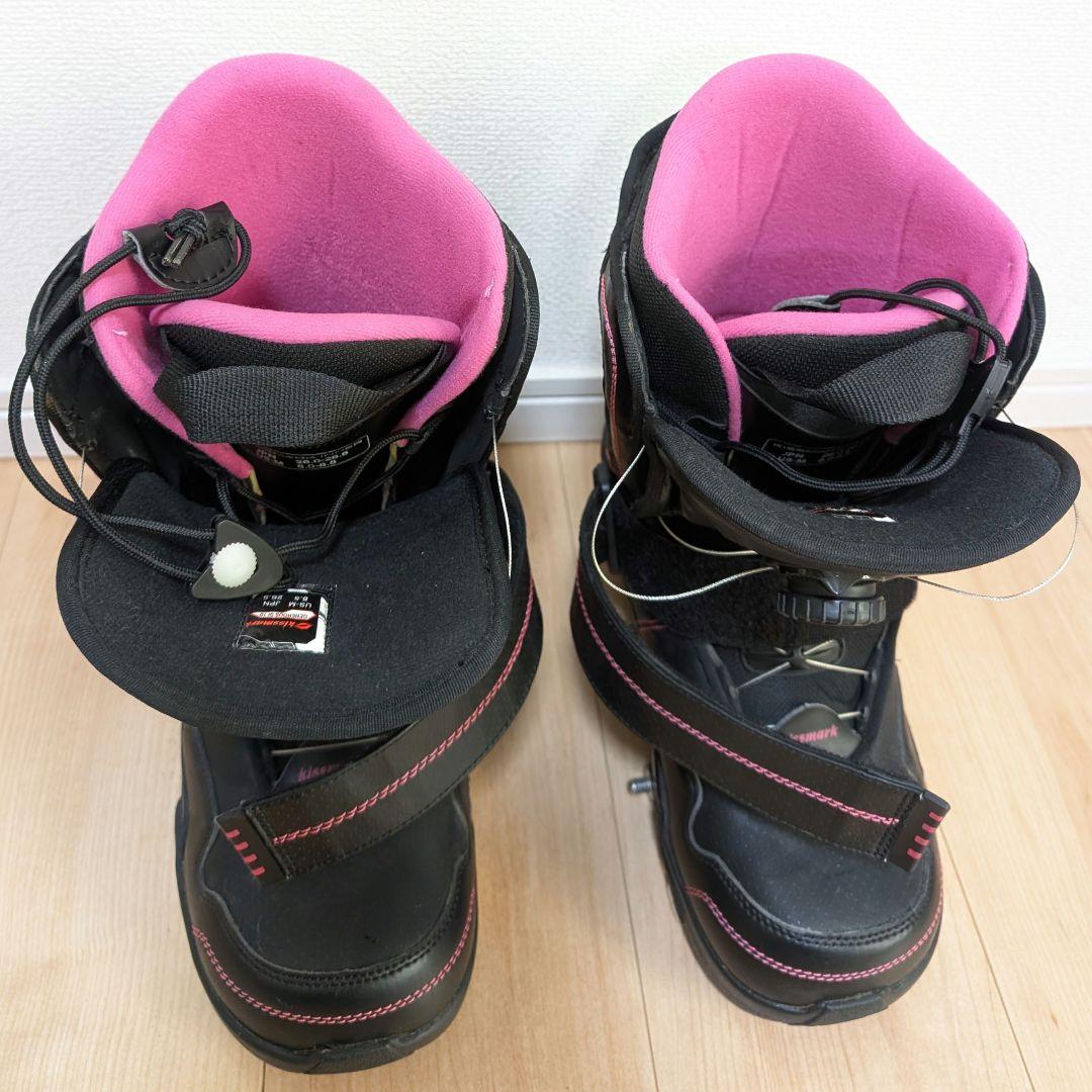 キスマーク ステップイン TGF ブーツ ビンディング 26-26.5 セット