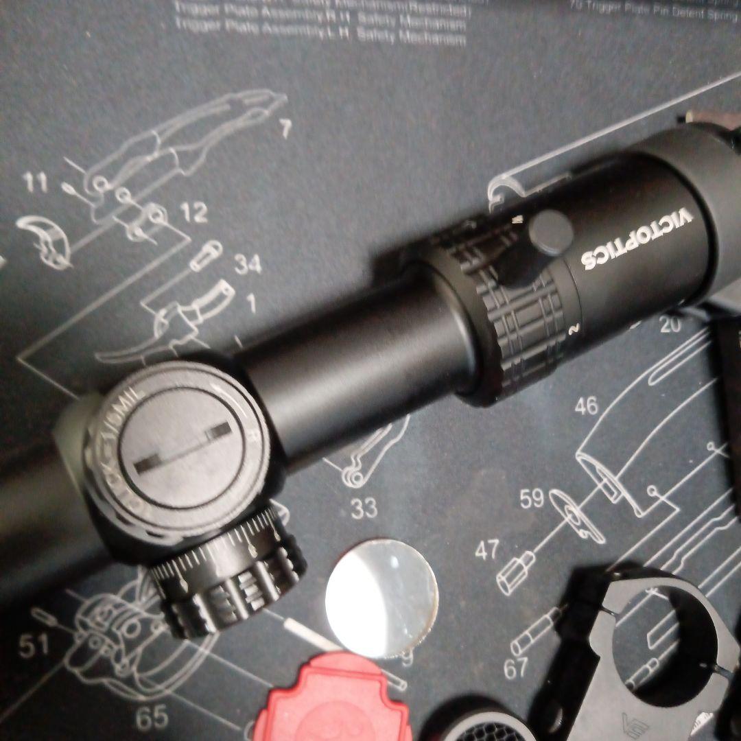victoptics 1-6×24 ショートスコープ