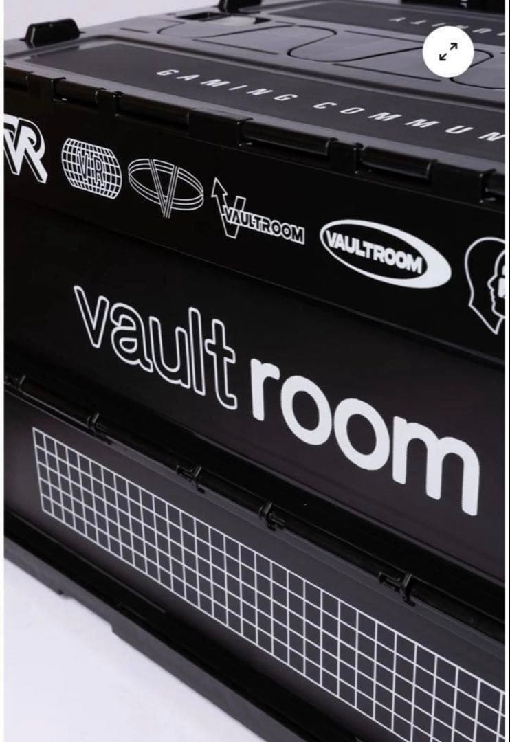 新品・未使用］VAULTROOM CONTAINER / BLK 2個セット｜