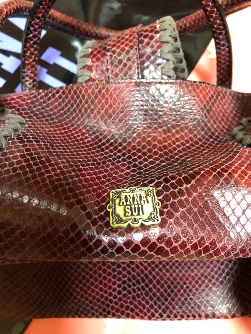 もっち　ANNA SUI ハンドバッグ　保存袋・ショッパーなし