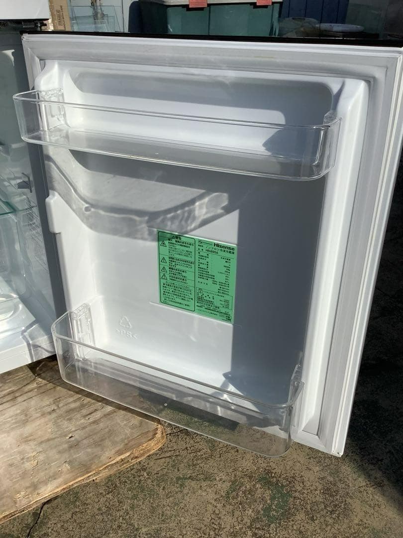ace ハイセンス 2ドア冷凍冷蔵庫 HR-B95A 2021年製（★）
