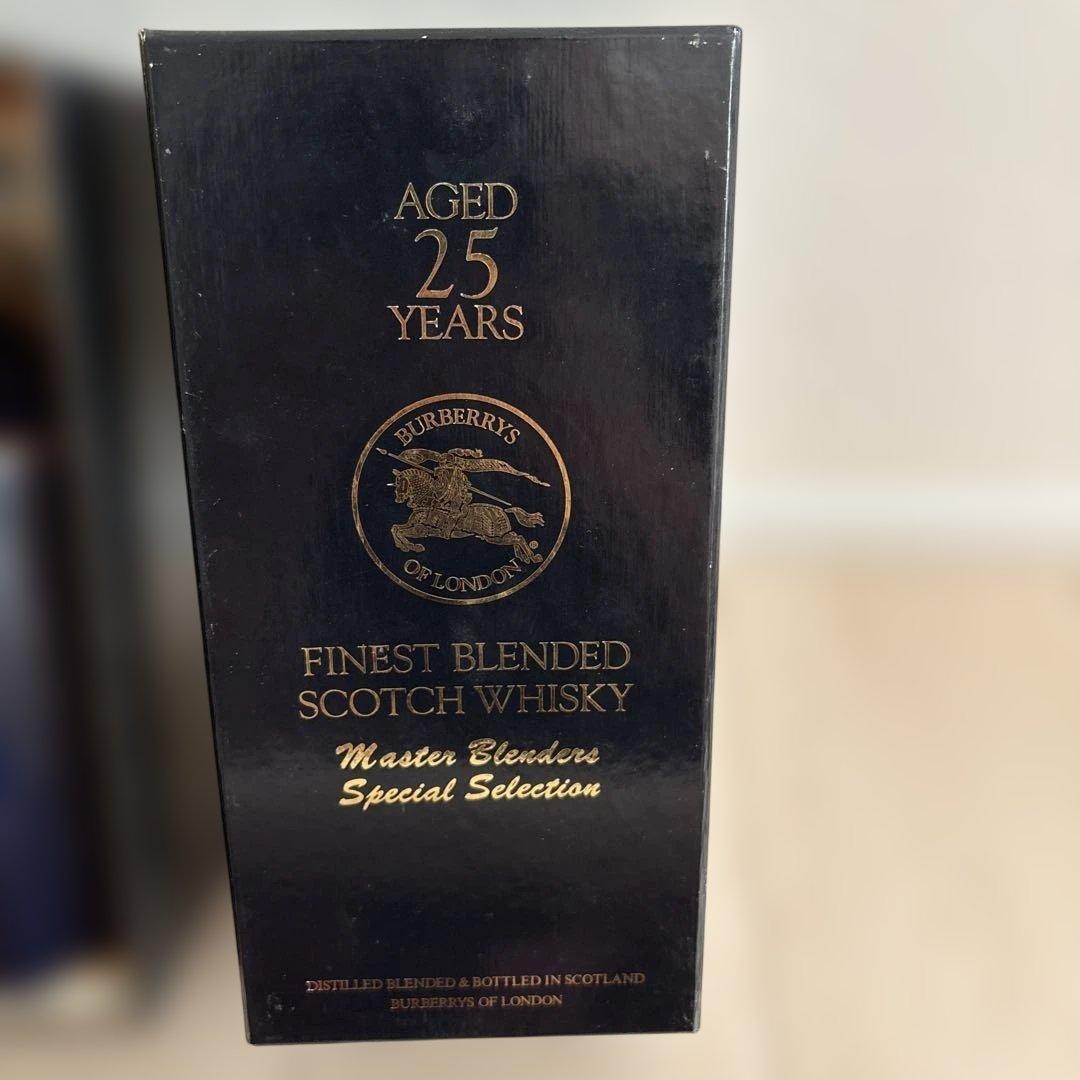 バーバリー ブレンデッドウィスキー 25年 - メルカリ