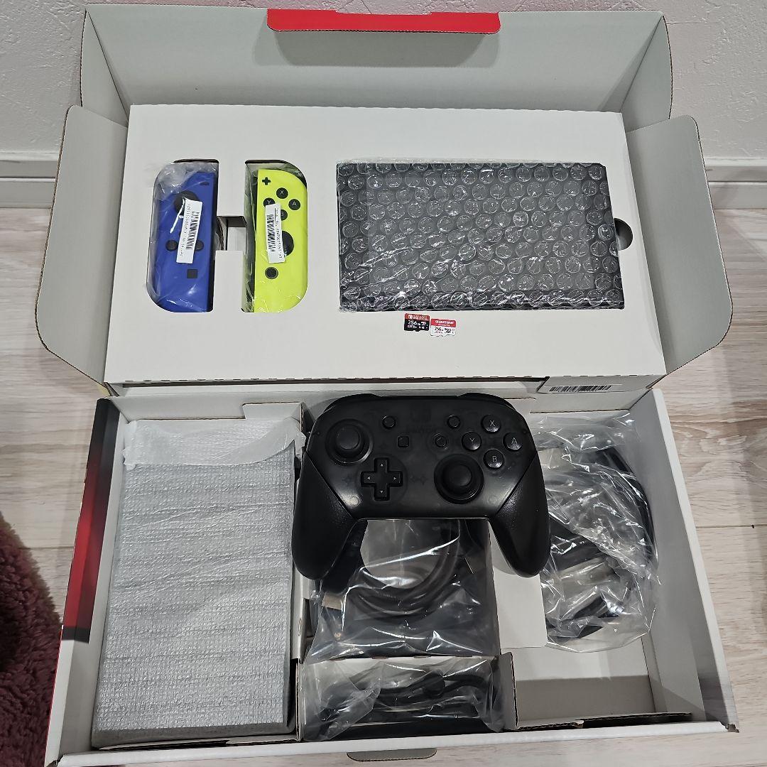 Switch　本体　マイクロSDカード　256 プロコン　ジョイコン　最終値下げ