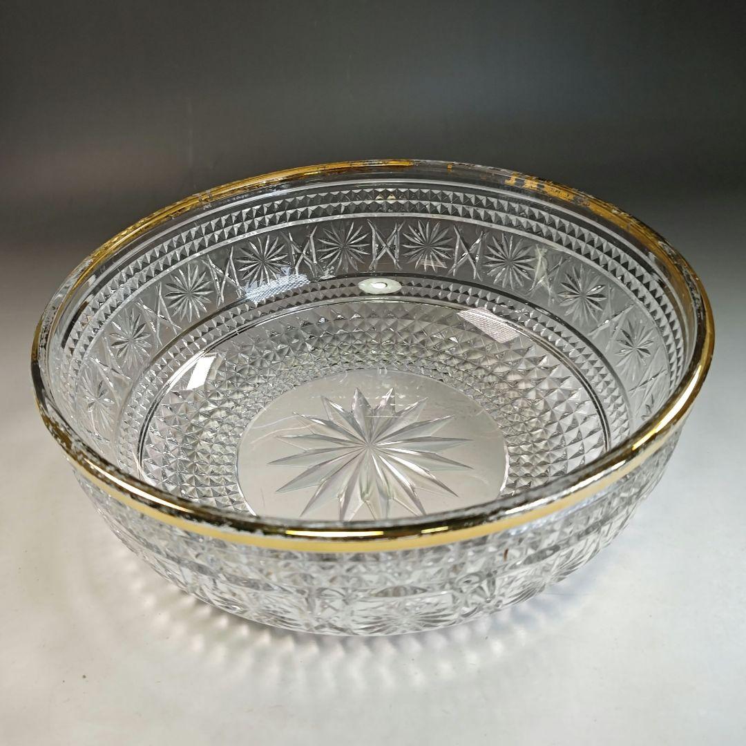 イ836 水指『水崎長寿』『義山 金縁ガラス 平水指 共箱』茶道具