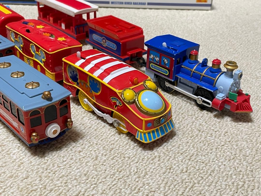 【ディズニー プラレール】鉄道 車両 トレイン ミッキー  まとめ ３点セット