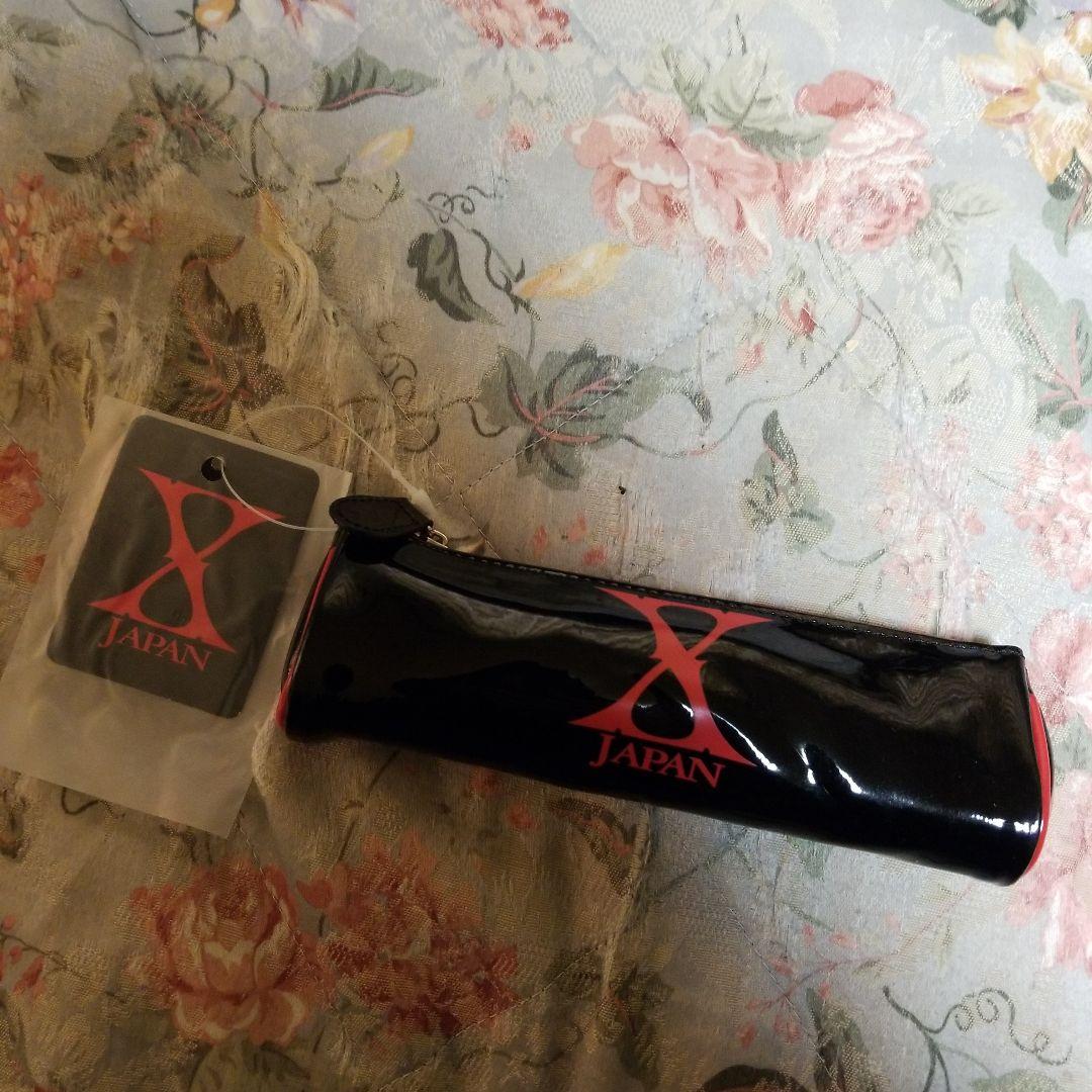 X JAPAN ペンケース 黒・赤 airs_gt-pen1