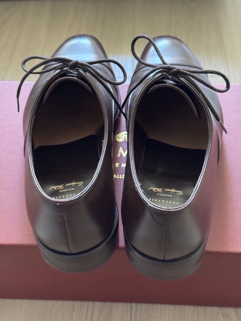 CARMINA ストレートチップ（レイン ラバーソール）80386 UK 6