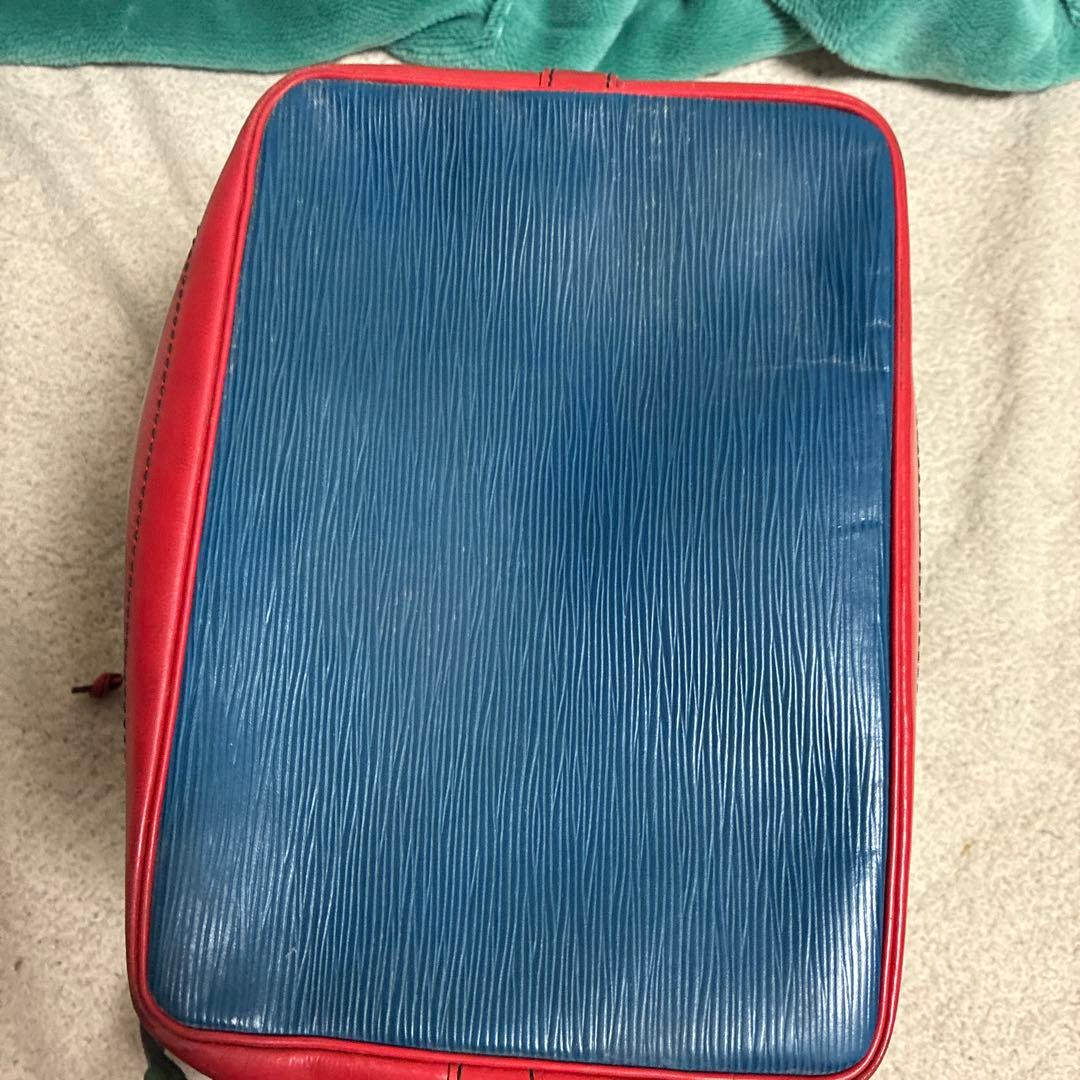 バケツ型ショルダーバッグ 青 赤 緑