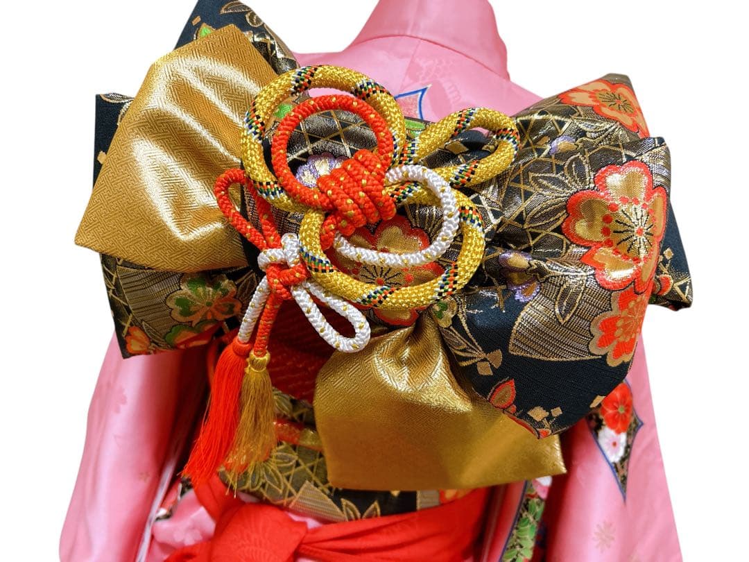 本格正絹着物♡七五三　7歳　女の子　セット　一式　ピンク系