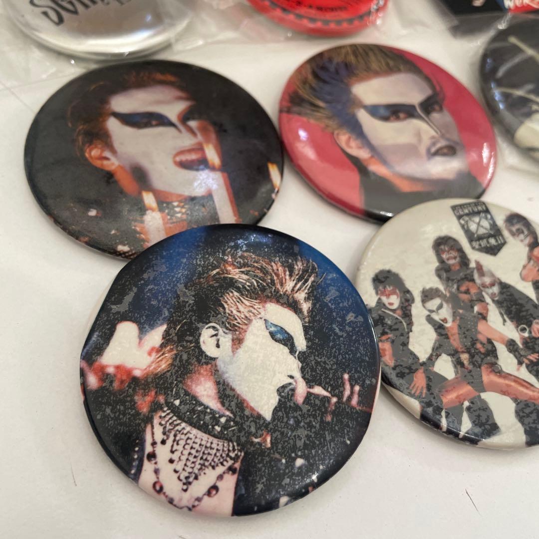 聖飢魔II 缶バッジ　まとめ売り　当時品