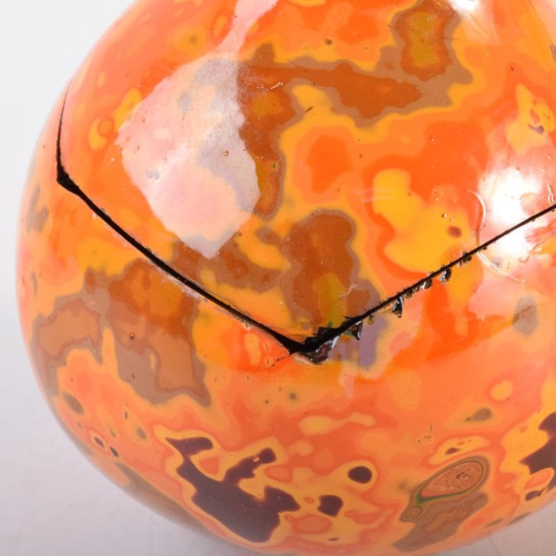 喫煙具　若狭塗　金虫喰塗　莨壷　煙草入　共箱　V　7189