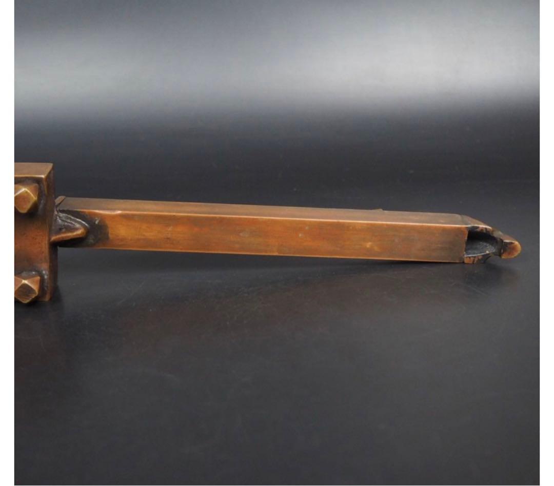 送料無料 明治金工　大型将棋矢立　27.5ｃｍ　置物