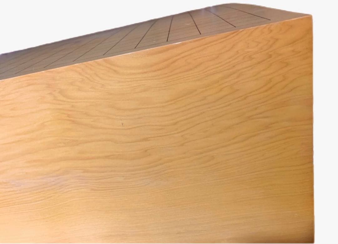 【希少】6.6寸 本榧 囲碁盤セット ヘソ 脚付き 桐箱 碁笥付き