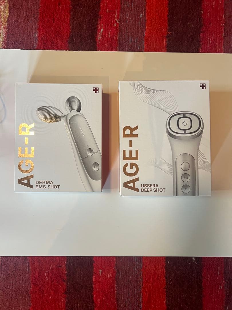 Nan様用【正規品】メディキューブ AGE-R 美顔器2種＋ジェル付属