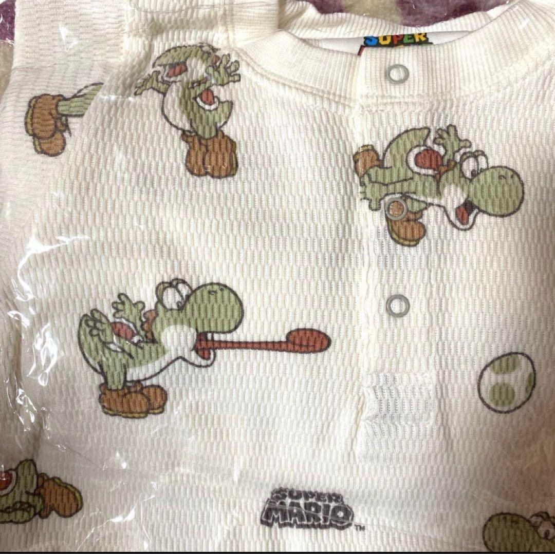 ジェラートピケ【スーパーマリオ】【キッズ】ヨッシー柄トップス