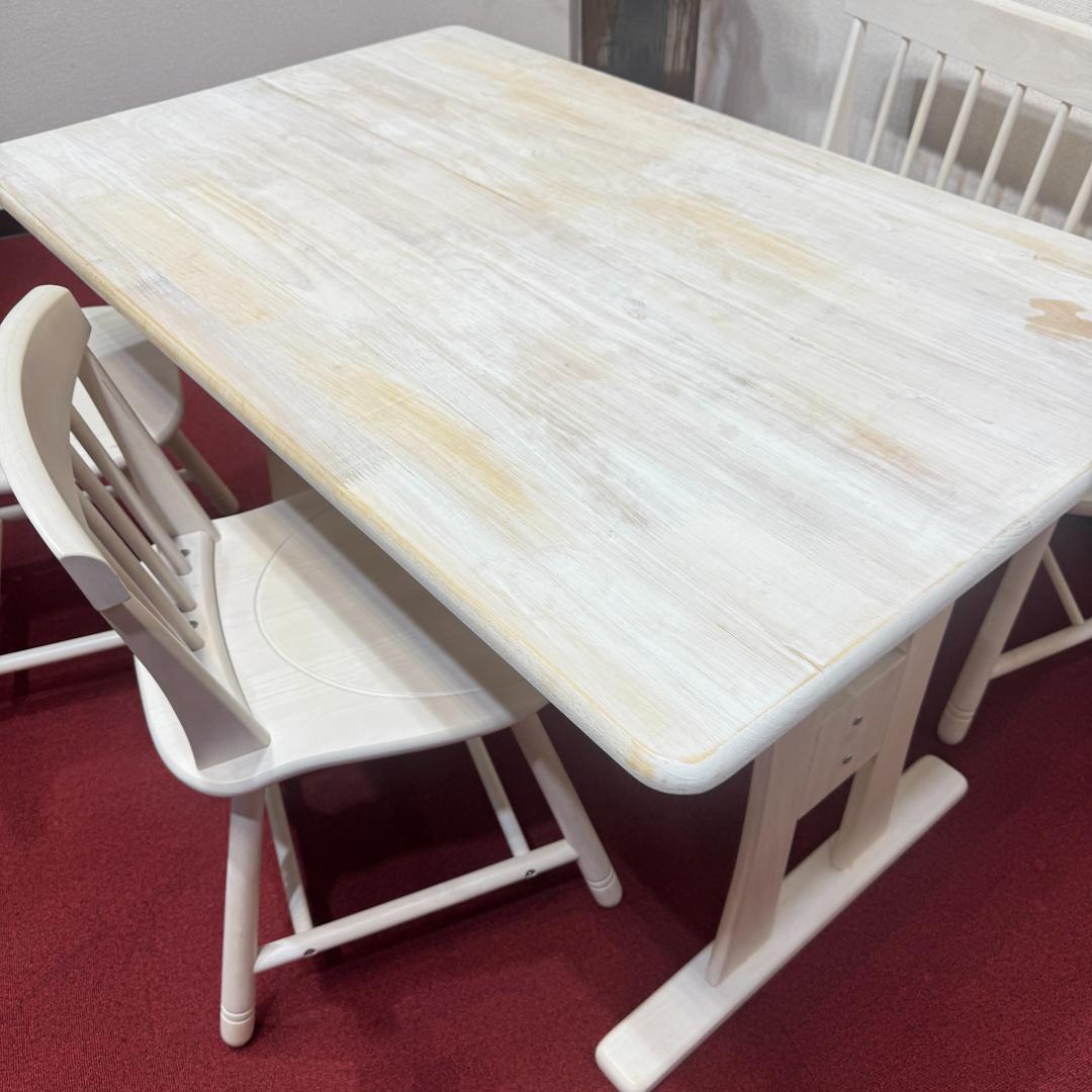 東京23区送料無料　超美品ダイニングテーブル4点セット