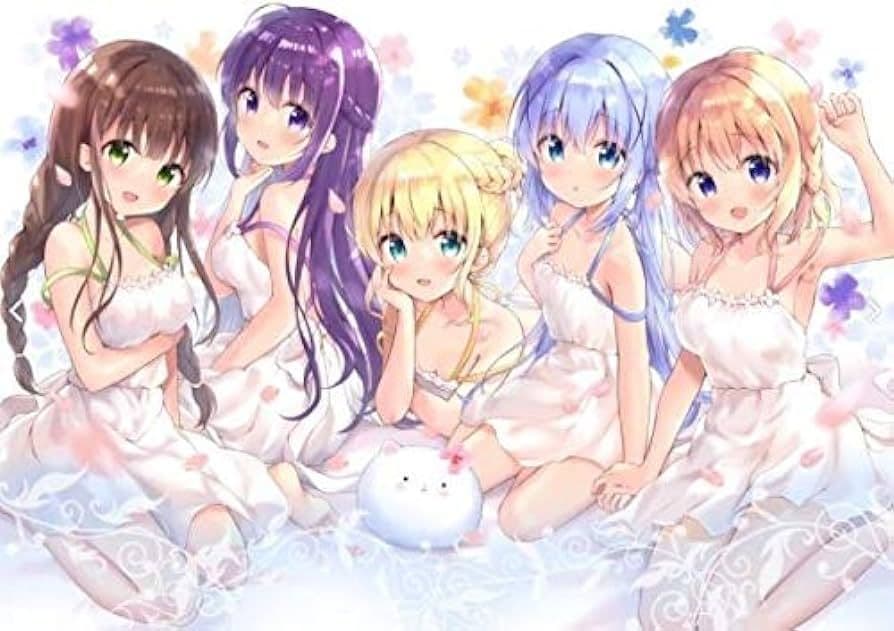 あめうさぎ 飴玉コン ごちうさ 特大ブランケット