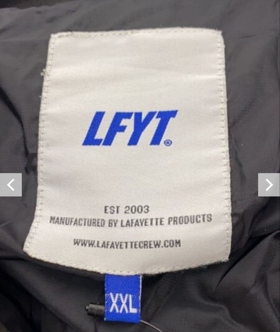 ジャケット・アウター LFYT OUTDOOR LOGO PUFFER JACKET