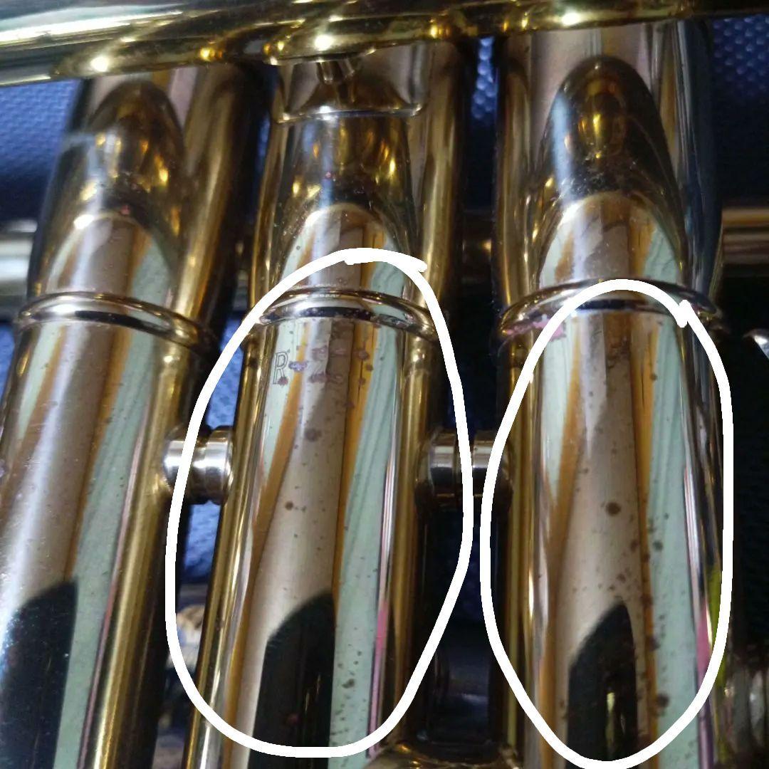 J.MichelマイケルトランペットTR-200本体 ボトムキャップ ミュート