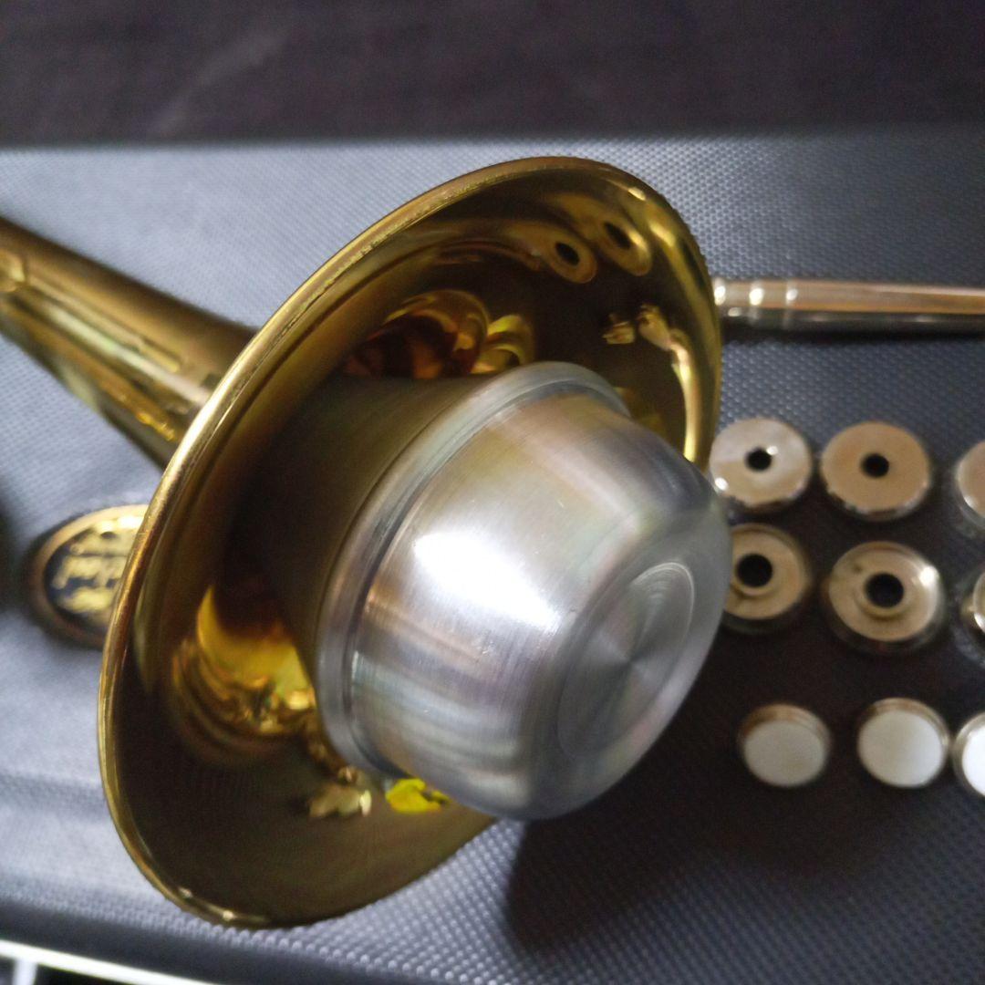 J.MichelマイケルトランペットTR-200本体 ボトムキャップ ミュート