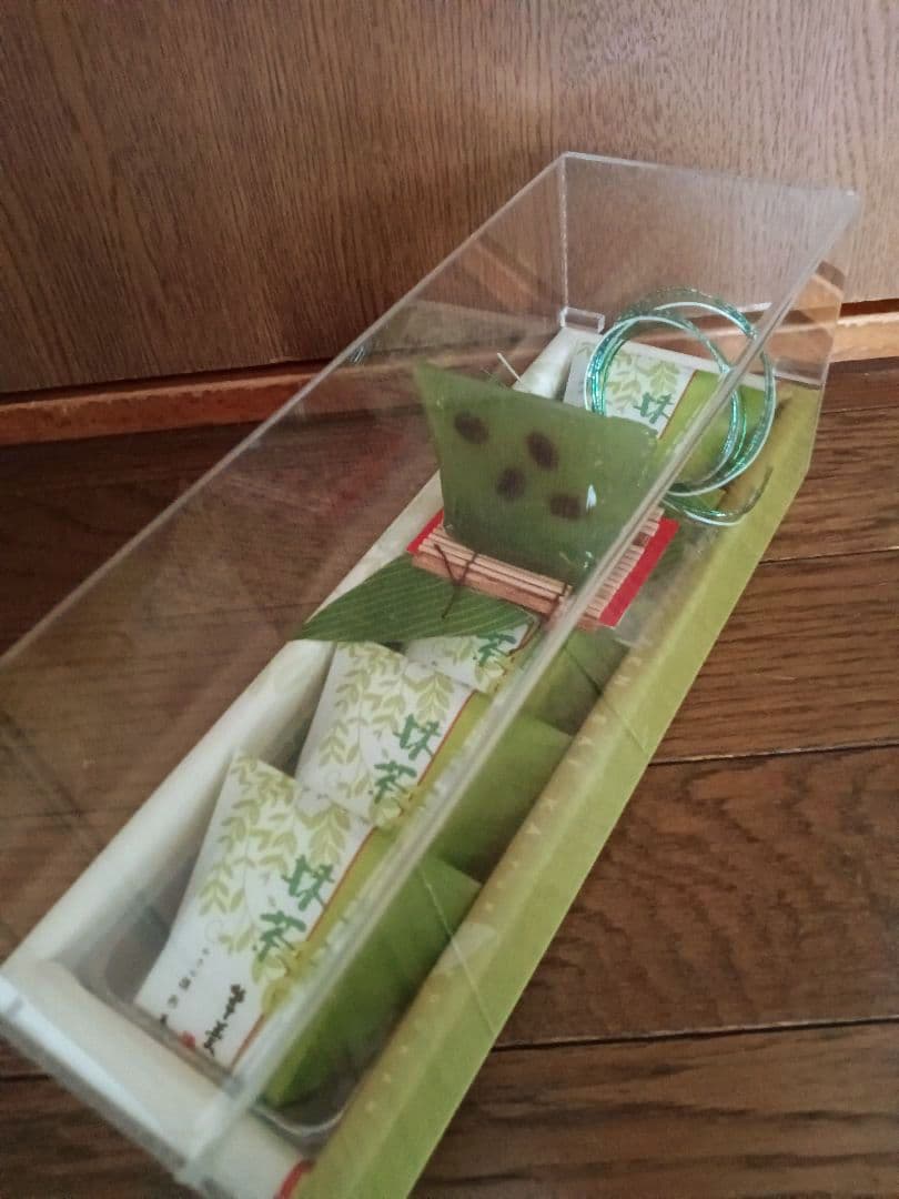 ケース付き 実物大 和乃心 撰彩菓 抹茶羊羹 アウトレット 食品サンプル