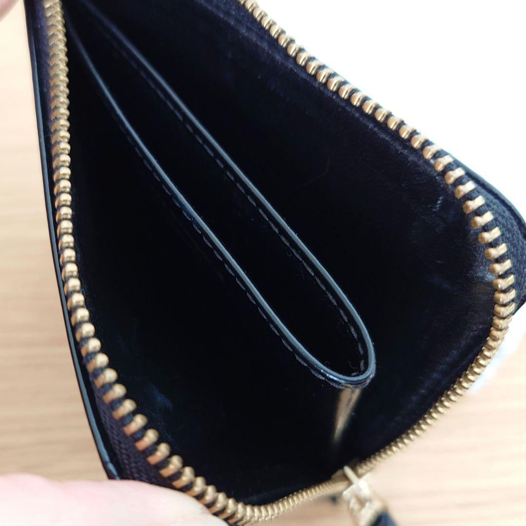 コムデギャルソン L字型ミニ財布 ポルカドット